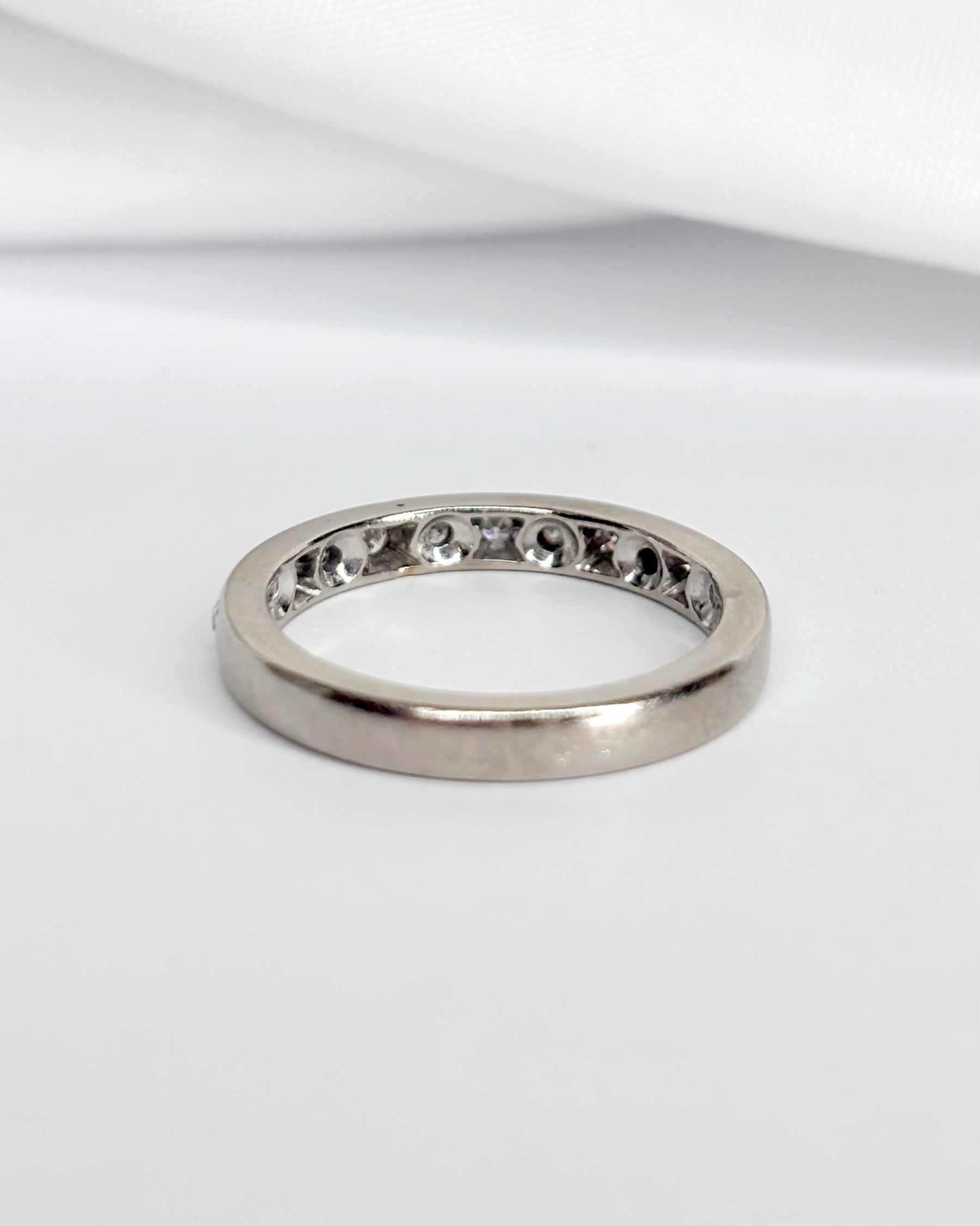 0.24 Carat Diamond Half-Eternity Ring "Françoise"