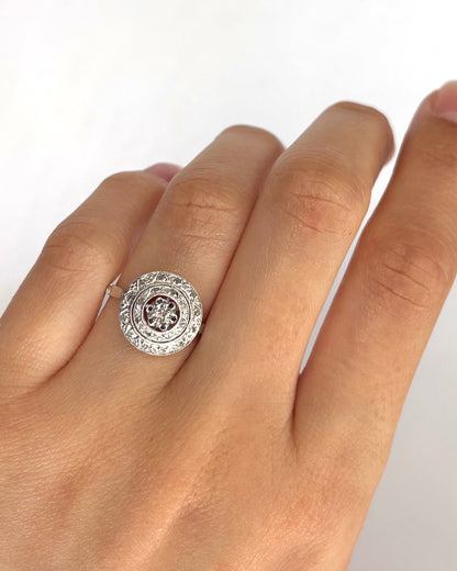 Bague Art-Déco Diamants "Myriam"