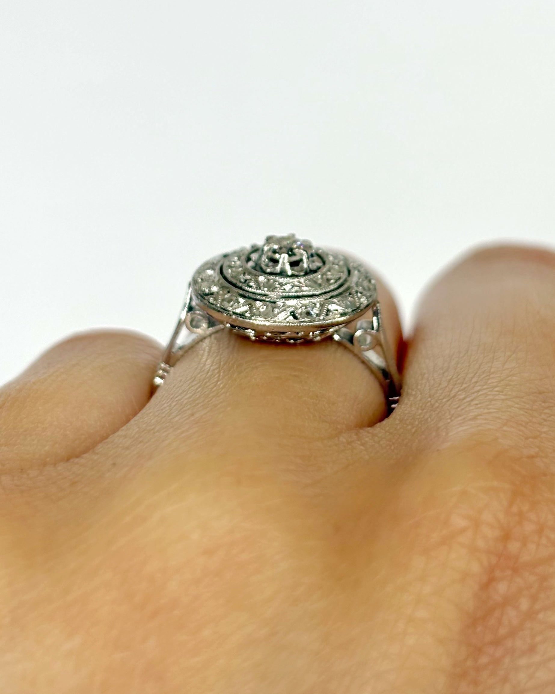 Bague Art-Déco Diamants "Myriam"