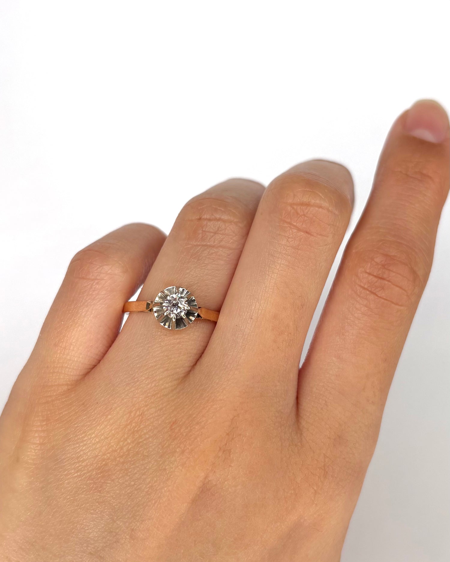 Bague Solitaire Diamant 0.30 carat "Vanessa"