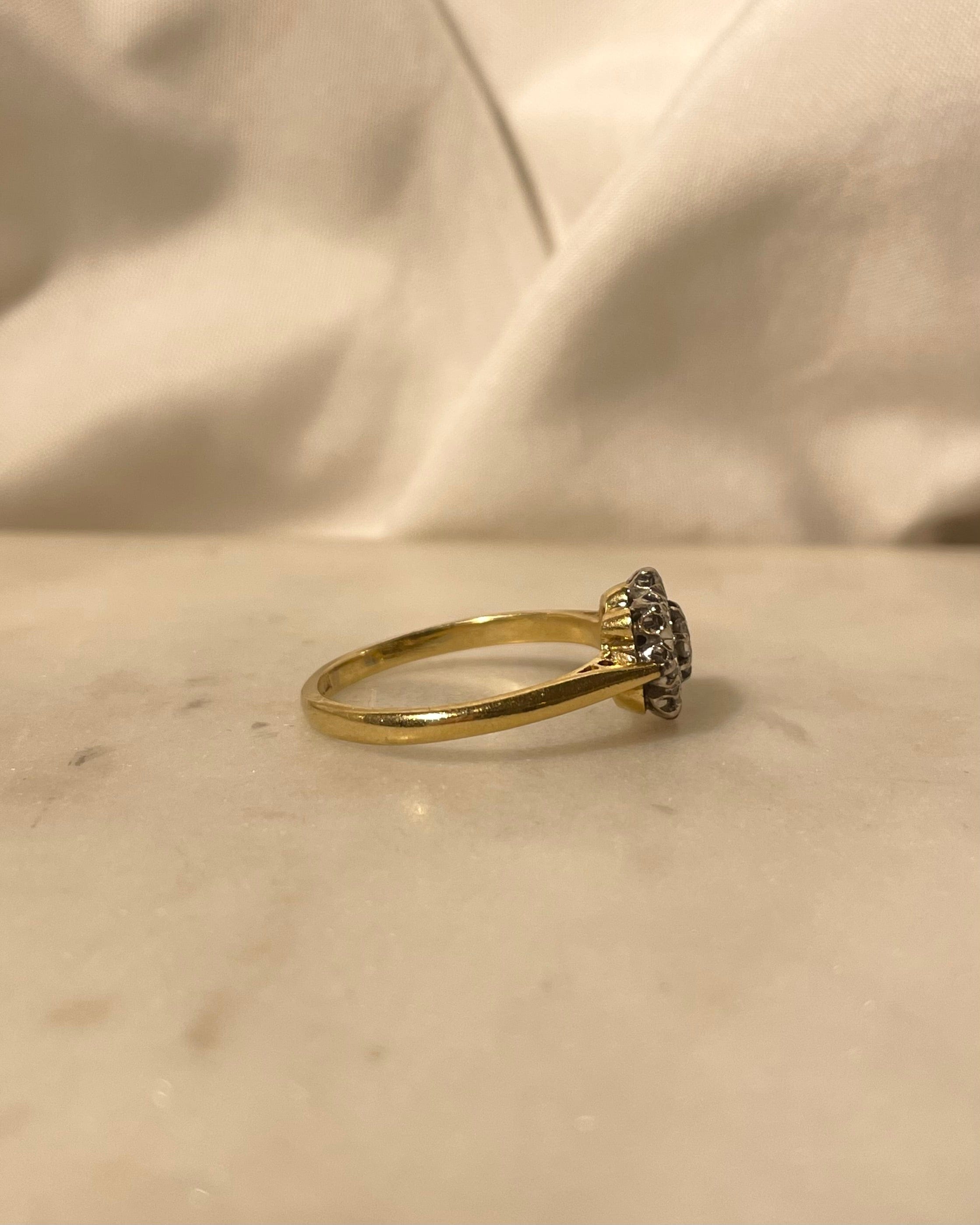 Bague Marguerite Diamants 0.60 carat "Irisia"