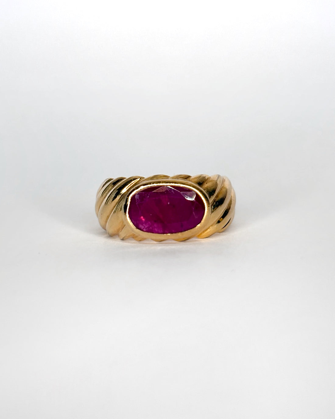 Bague Jonc Rubis 1.54 ct "Gaia"