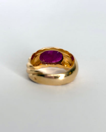 Bague Jonc Rubis 1.54 ct &quot;Gaia&quot;