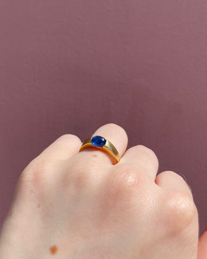 Bague Jonc Saphir 1.38 carat &quot;Barmi&quot;