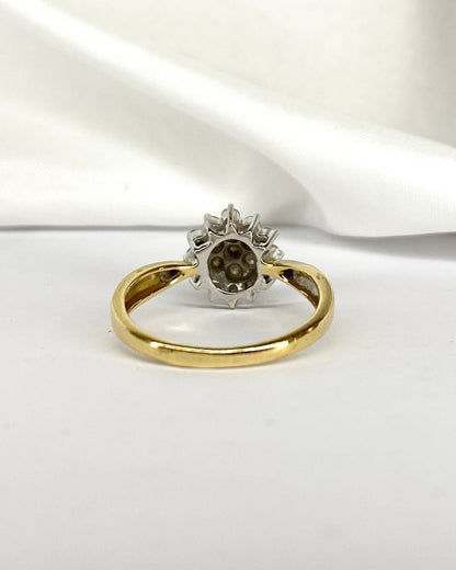 Bague Marguerite Diamants 0.57 carat &quot;Virna&quot;