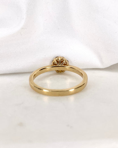 Bague Marguerite Diamants 0.43 carat &quot;Élaïa&quot;