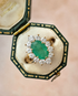 Bague Marguerite Émeraude 1.50 carat & Diamants 0.90 carat "Minerve" - Elliade Paris