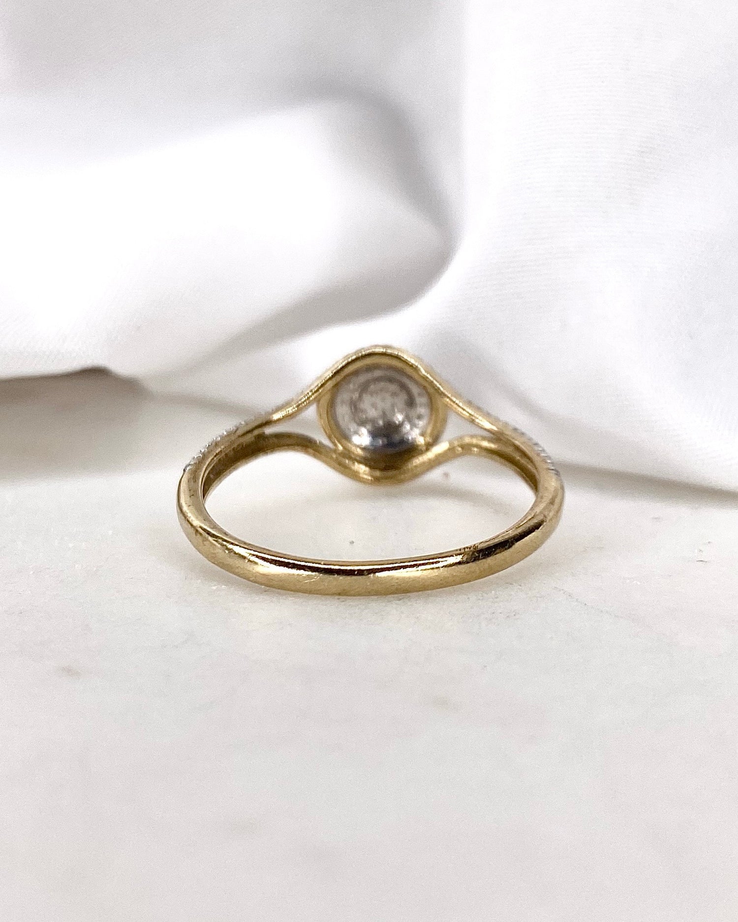 Bague Style Art Déco Diamants 0.80 carat &quot;Lya&quot;