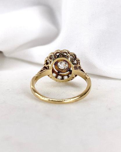 Bague Marguerite Art Déco Diamants &quot;Emilie&quot;