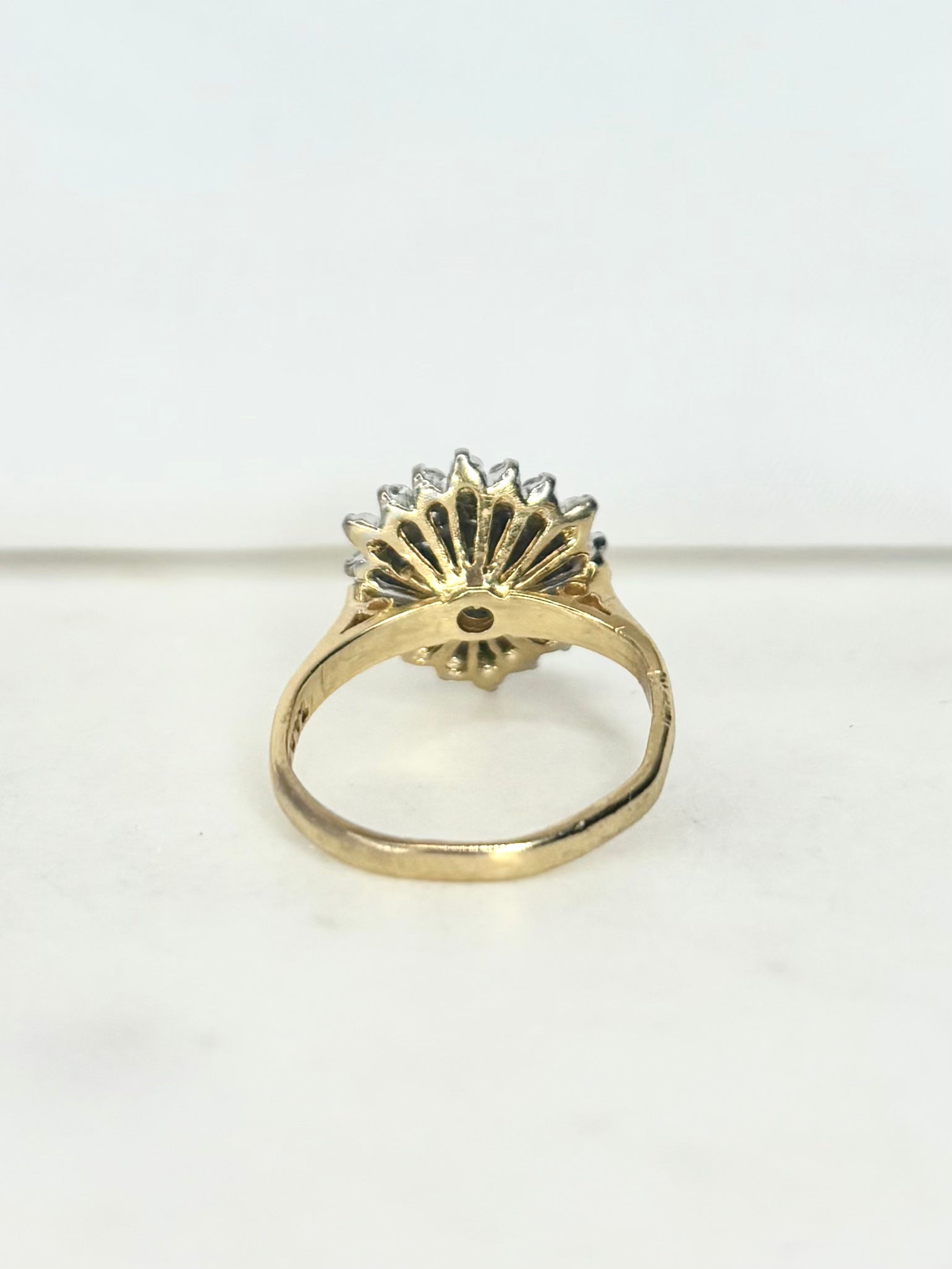 Bague Marguerite 37 Diamants &quot;Noëla&quot;
