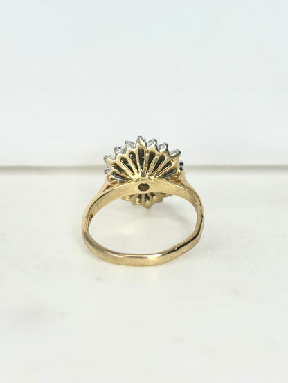 Bague Marguerite 37 Diamants &quot;Noëla&quot;