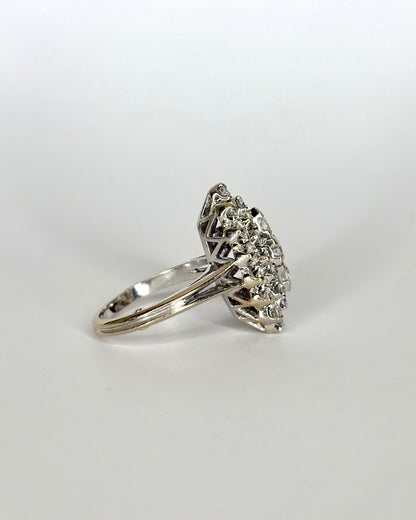 Bague Marquise Diamants 1.17 ct &quot;Daphné&quot;