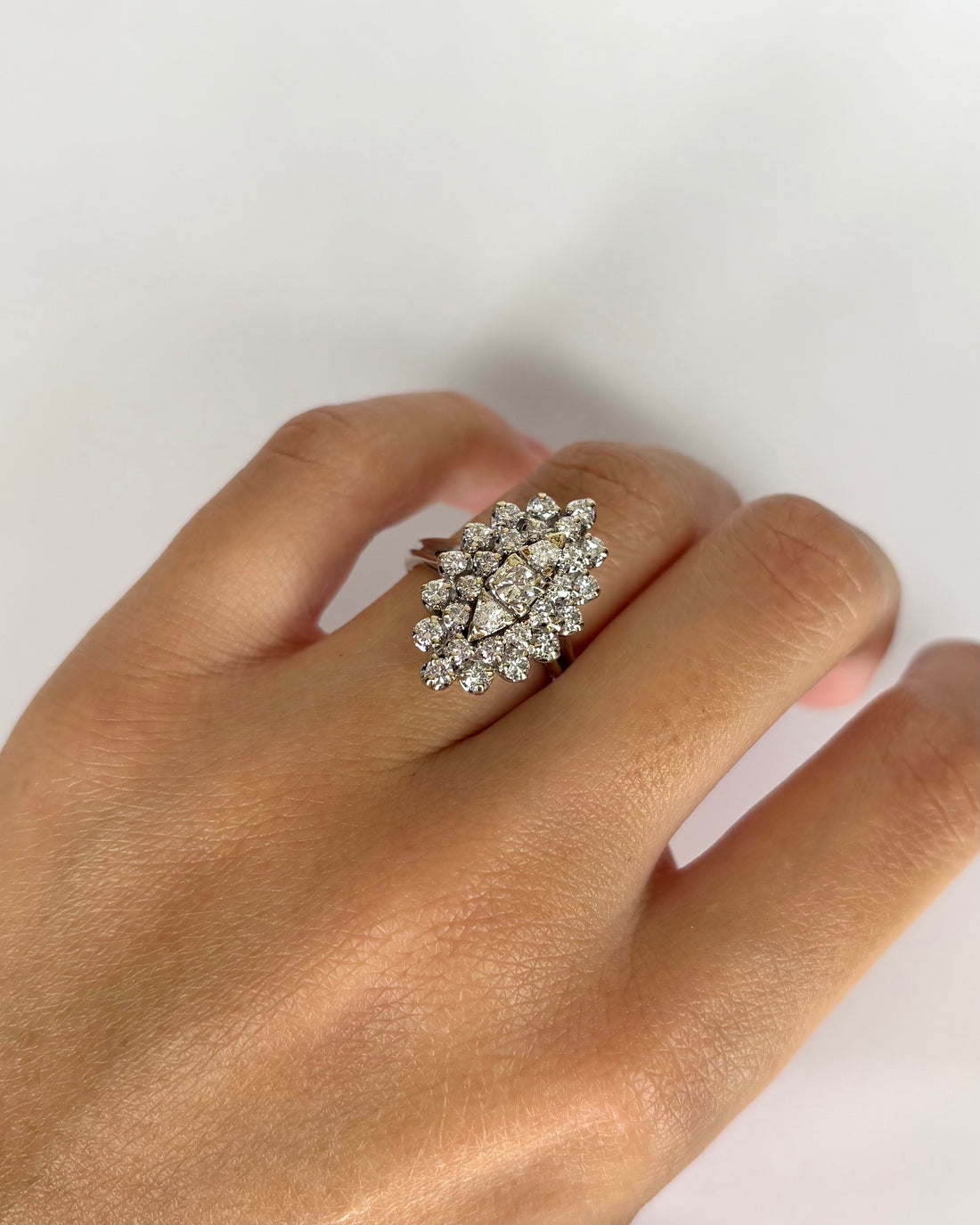 Bague Marquise Diamants 1.17 ct "Daphné"