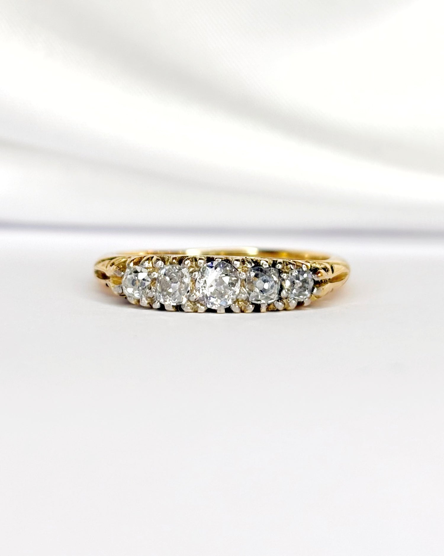 Bague Rivière Diamants 0.33 carat "Maeva" - Elliade Paris