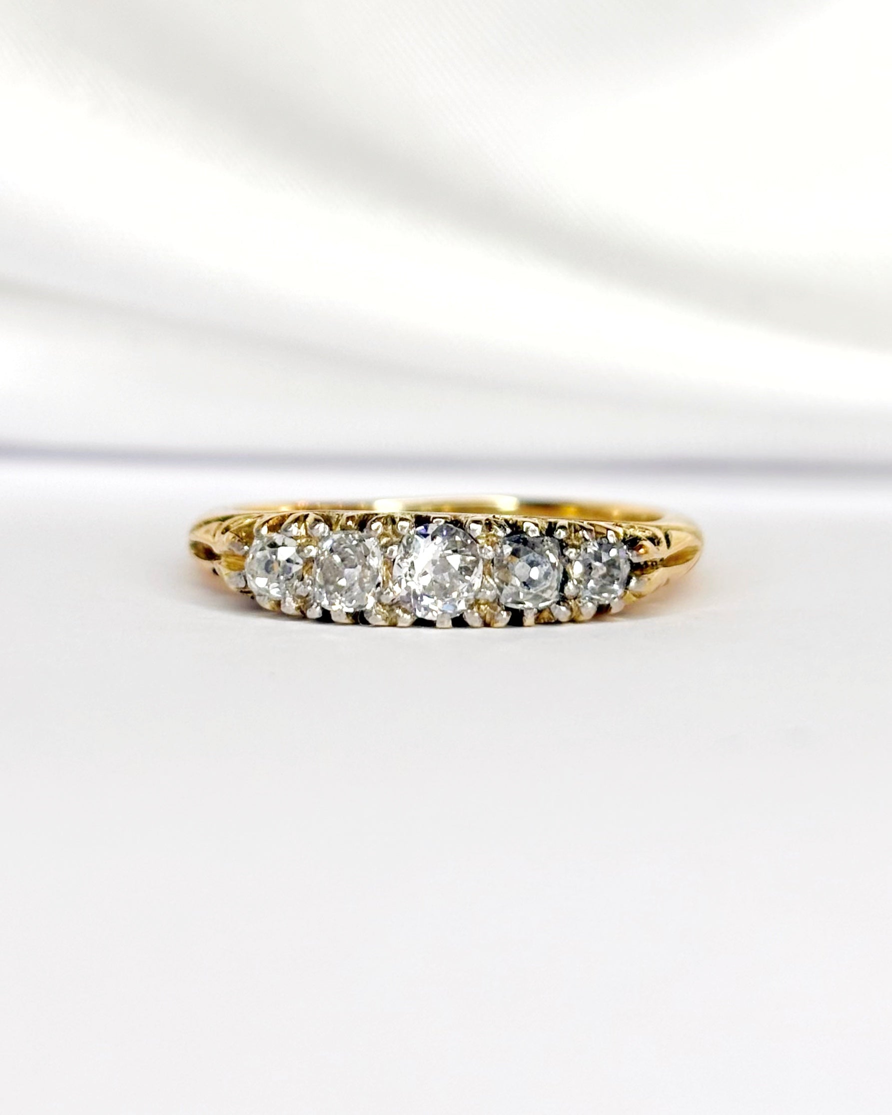 Bague Rivière Diamants 0.33 carat "Maeva" - Elliade Paris