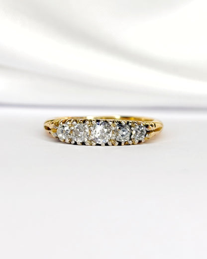 Bague Rivière Diamants 0.33 carat "Maeva" - Elliade Paris
