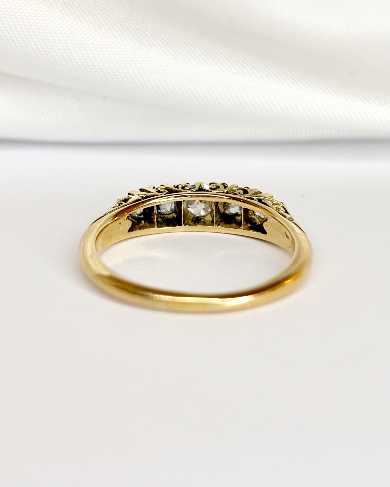 Bague Rivière Diamants 0.33 carat "Maeva" - Elliade Paris