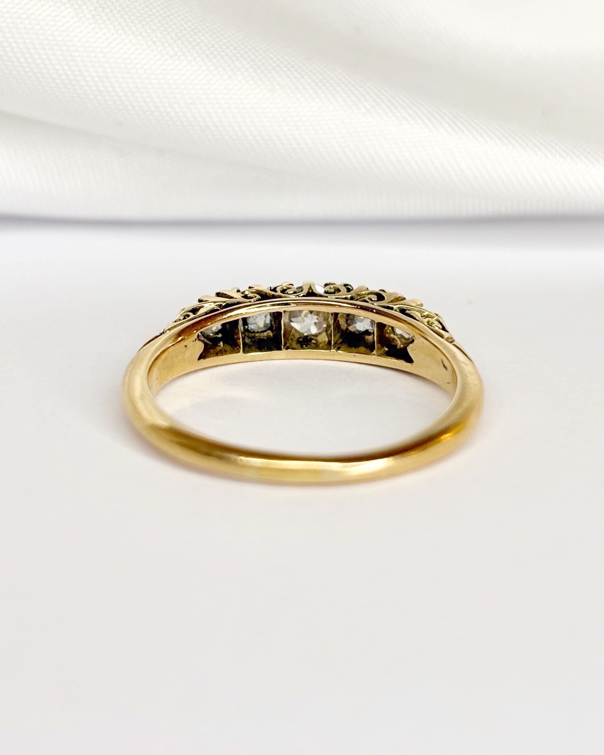 Bague Rivière Diamants 0.33 carat "Maeva" - Elliade Paris