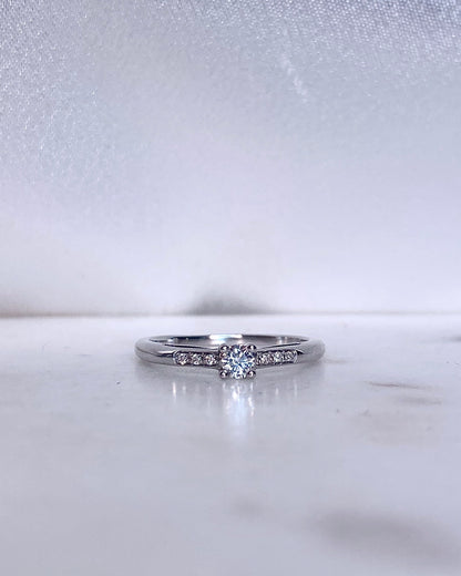 Bague Solitaire Diamants 0.15 carat &quot;Nyra&quot;