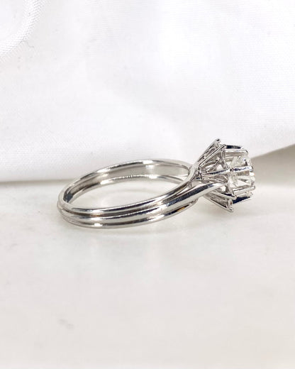 Bague Solitaire Diamant 1.08 carat &quot;Aloïse&quot;