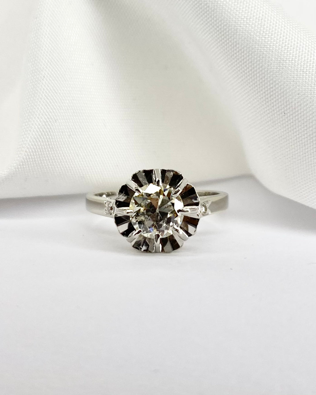 Bague Solitaire Diamants 0.94 carat "Lyna"