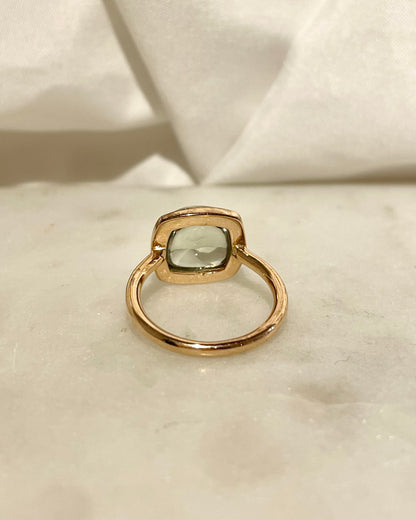 Bague Cocktail Aigue-Marine &quot;Carmelia&quot;
