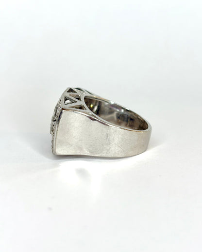 Bague Tank Diamants 1.32 carat &quot;Nadia&quot;