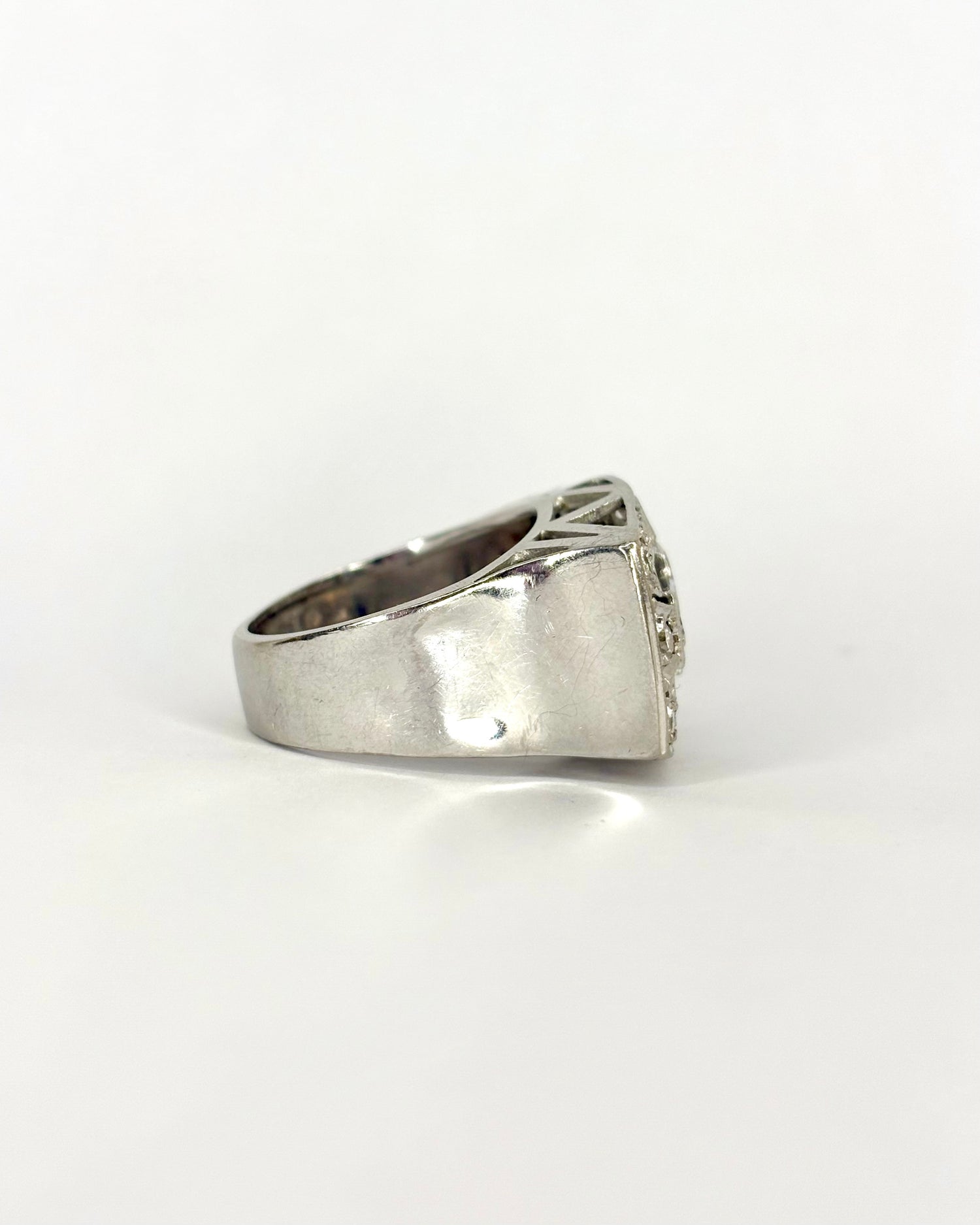 Bague Tank Diamants 1.32 carat &quot;Nadia&quot;
