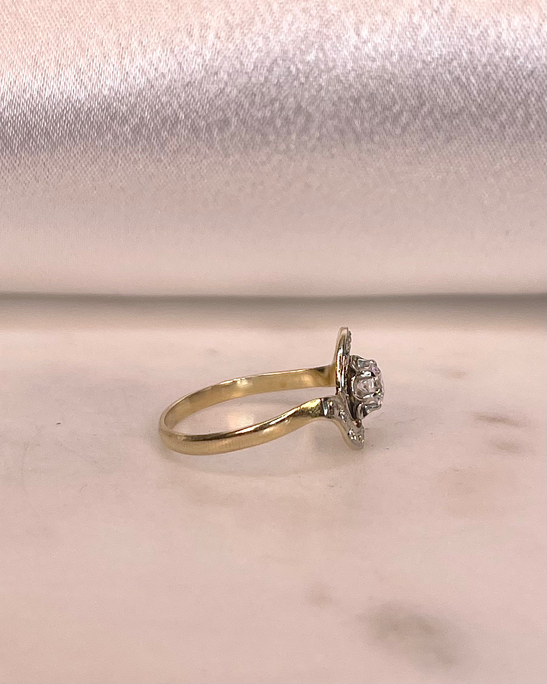 Anillo Tourbillon Diamante "Bellary"