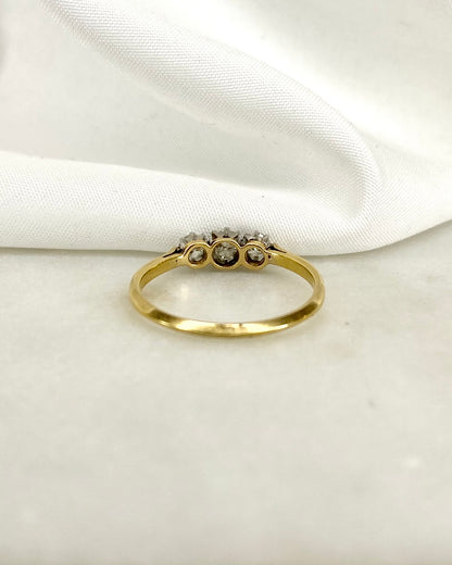 Bague Trilogie Diamants 0.55 carat &quot;Mia&quot;