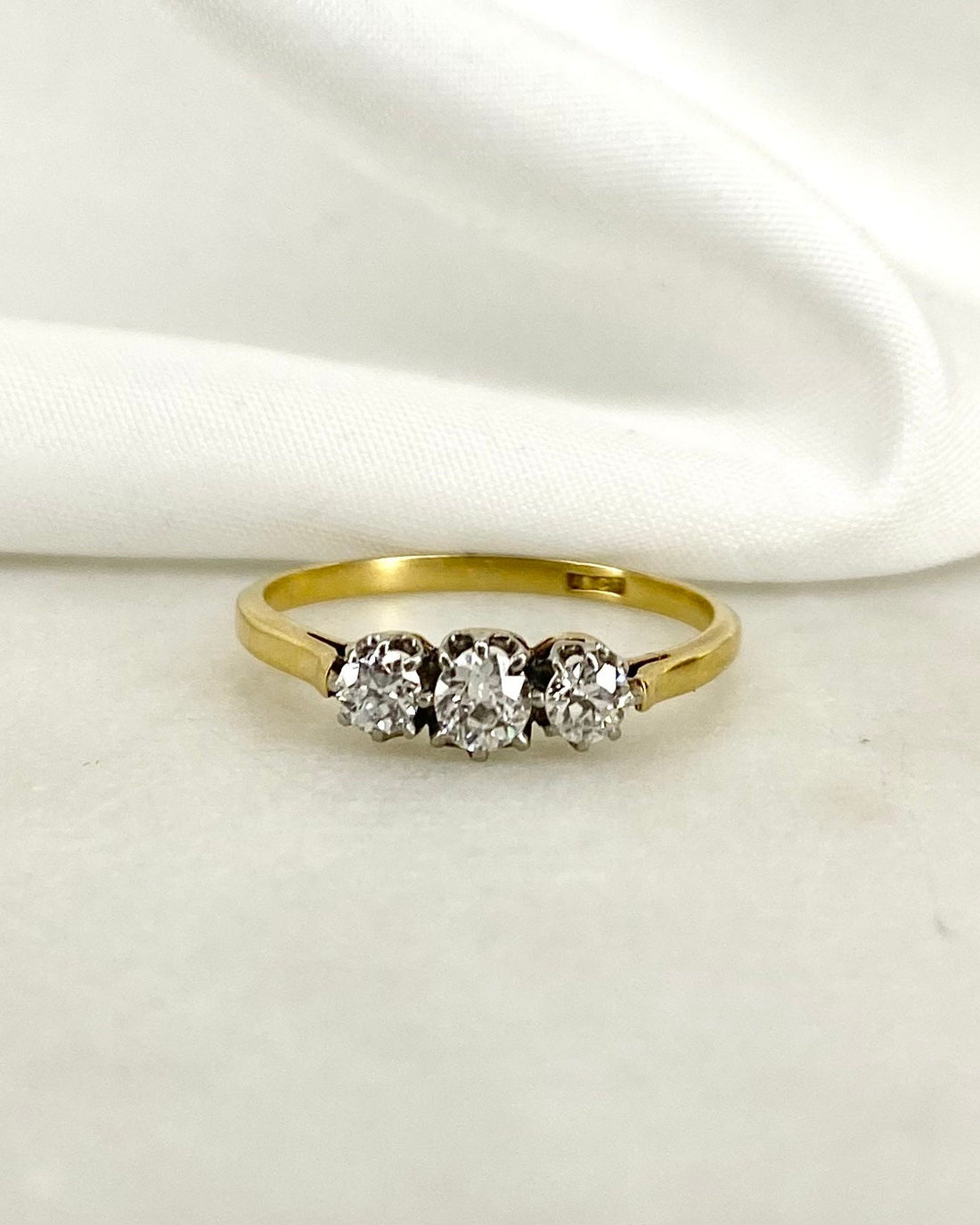 Bague Trilogie Diamants 0.55 carat &quot;Mia&quot;