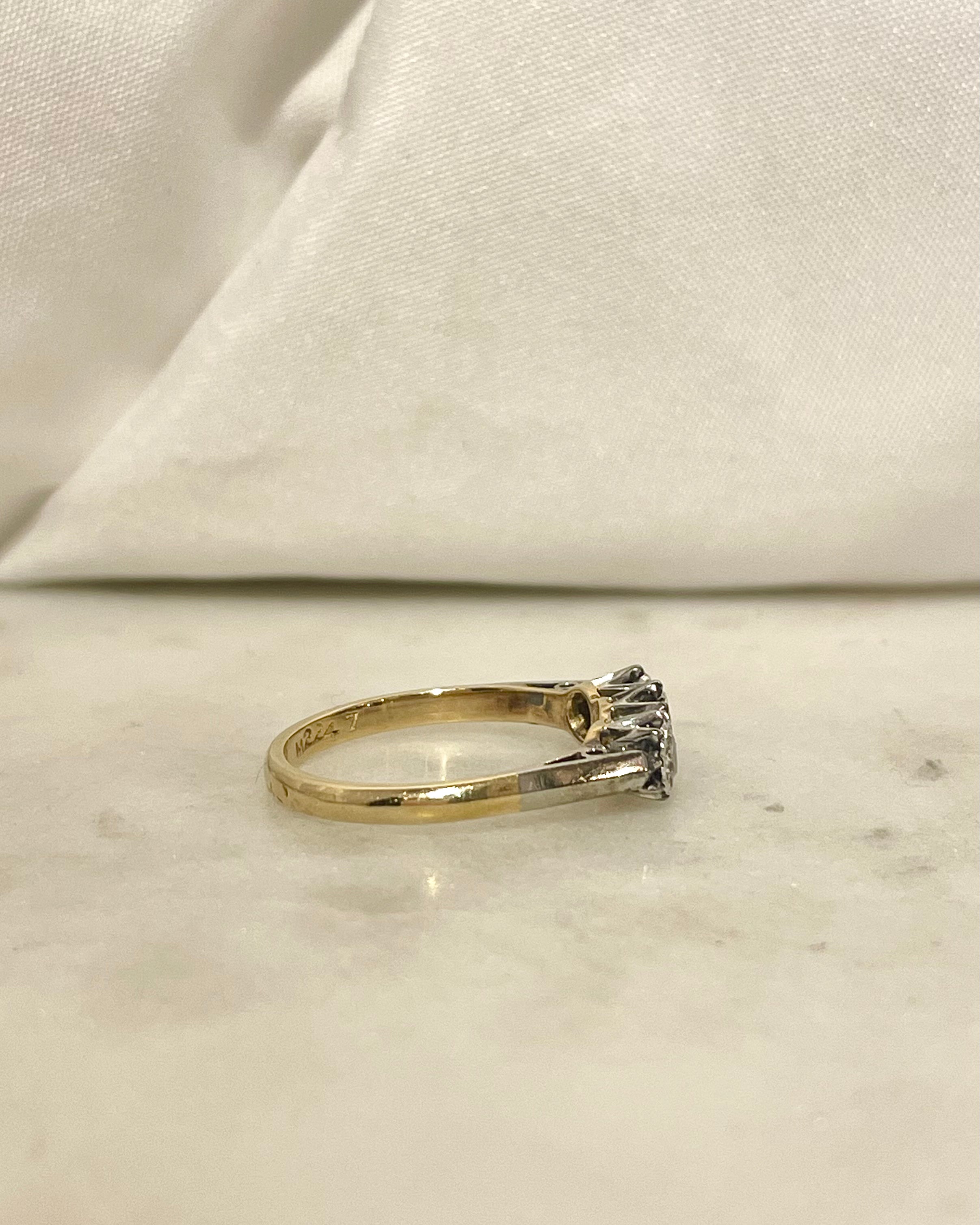 Bague Trilogie Diamants “Garliana” - Elliade Paris