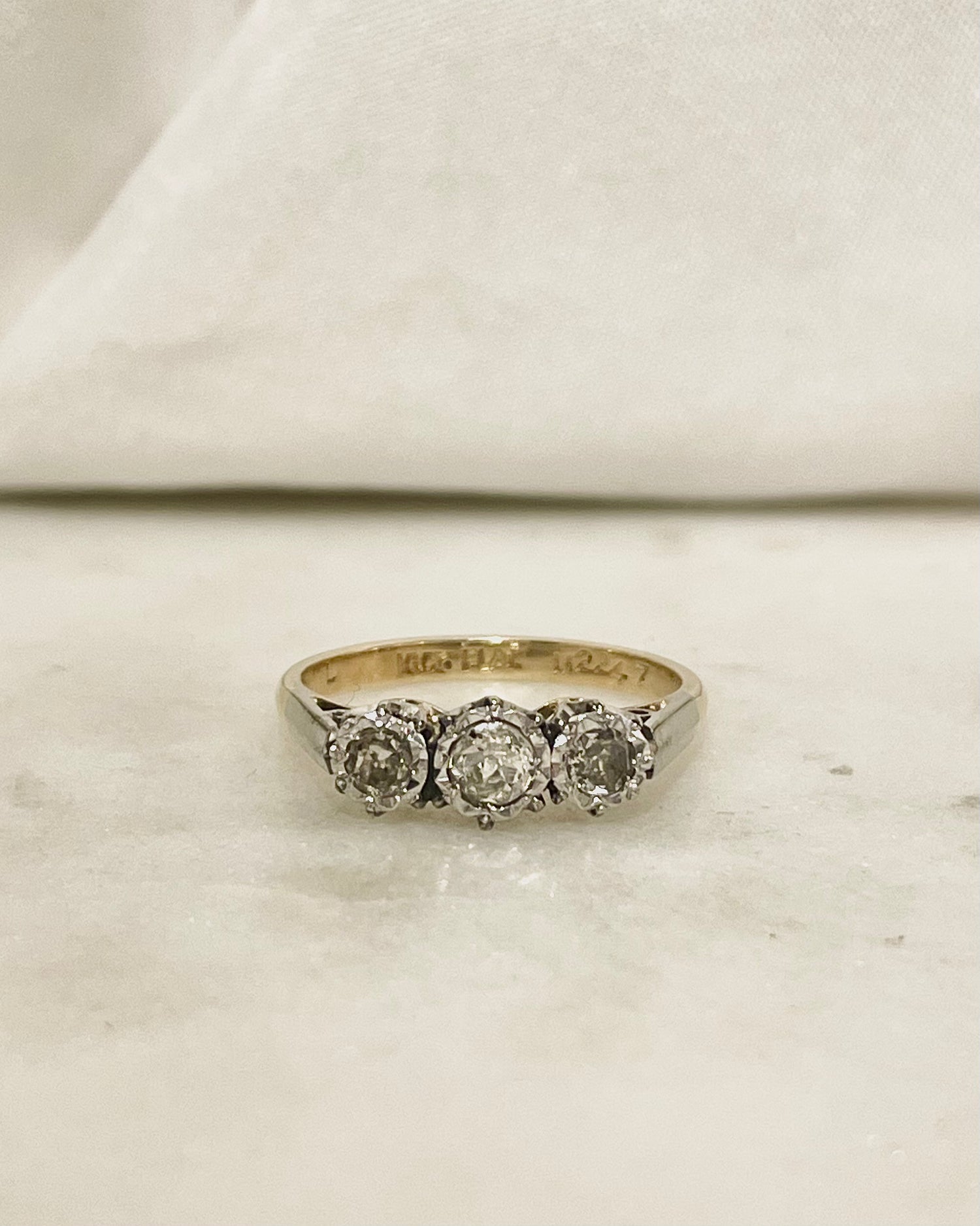 Bague Trilogie Diamants “Garliana”