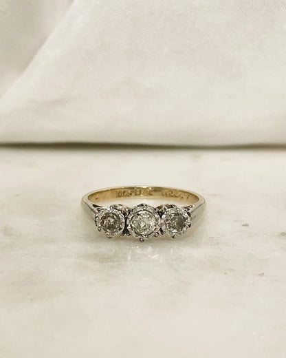 Bague Trilogie Diamants “Garliana”