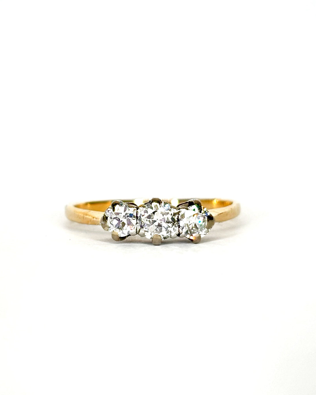 Bague Trilogie Diamants 0.55 ct "Loly"
