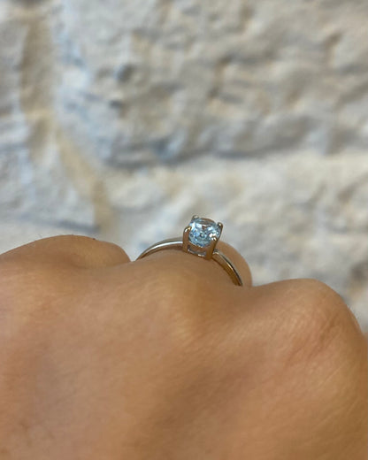 Bague Aigue-Marine 0.65 carat “Shauna”