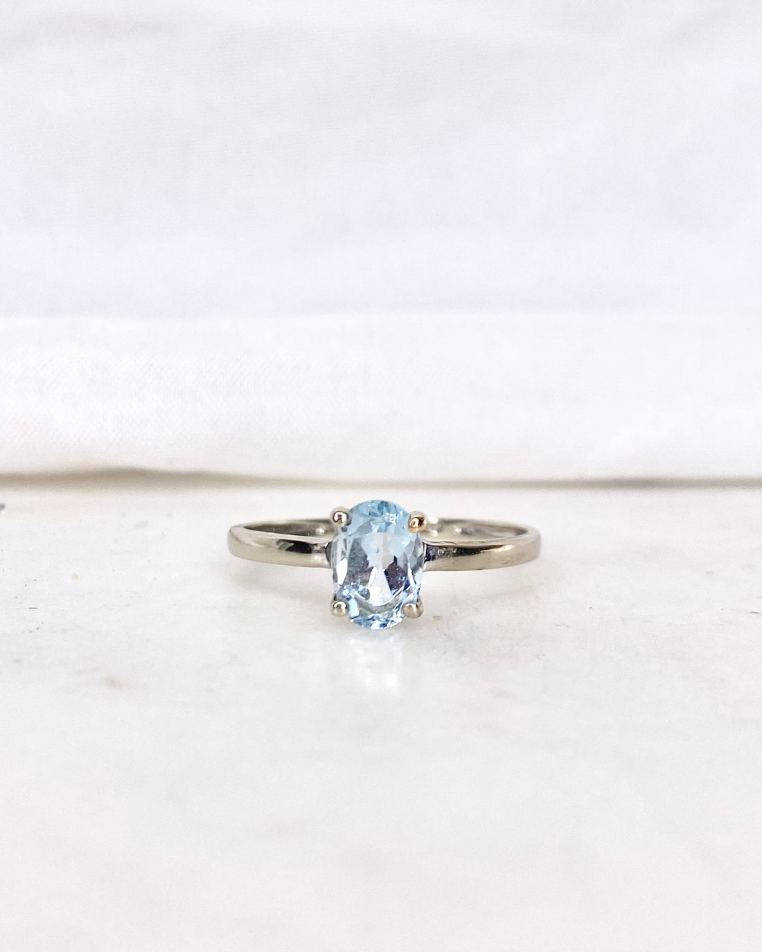 Bague Aigue-Marine 0.65 carat “Shauna”