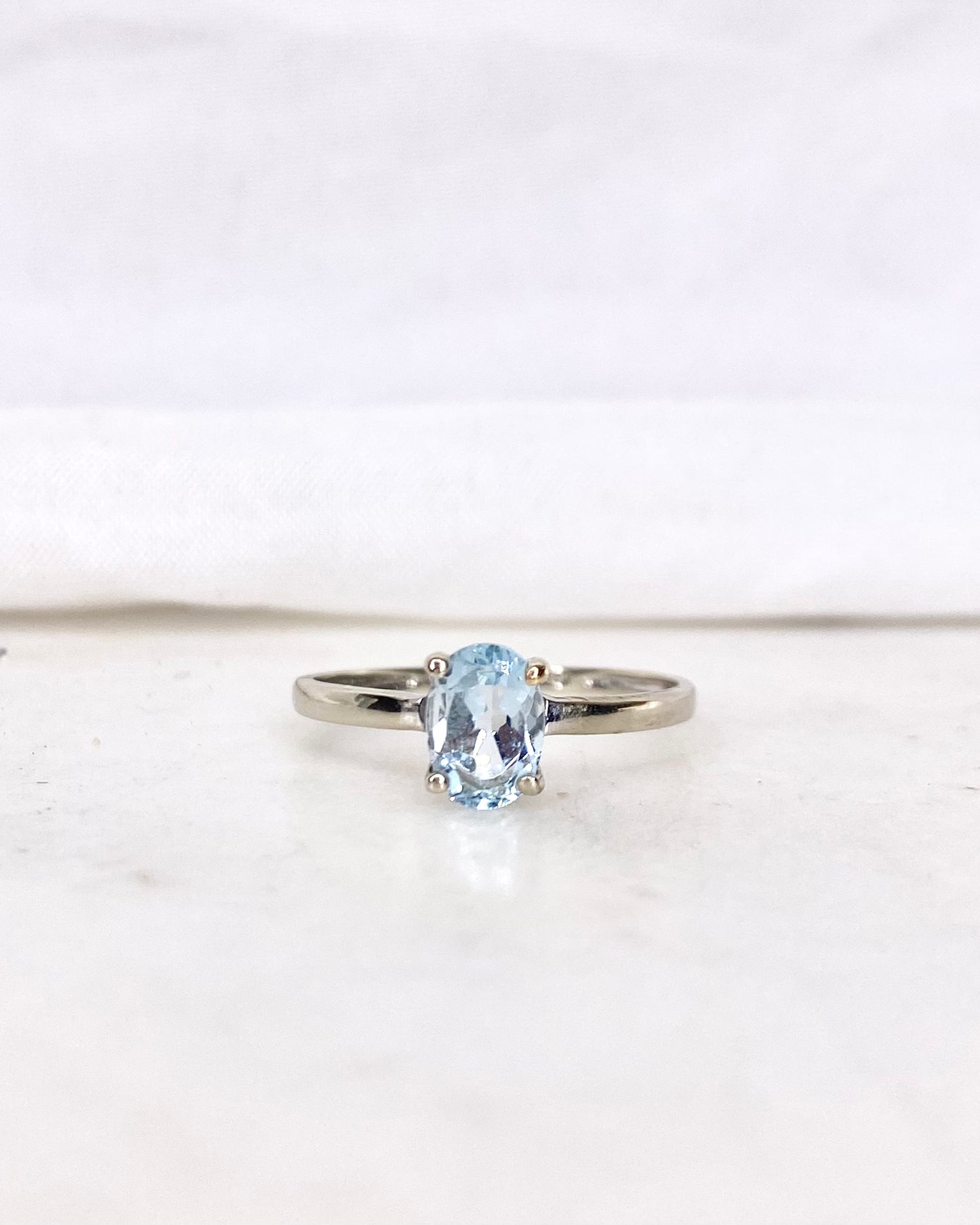 Bague Aigue-Marine 0.65 carat “Shauna”