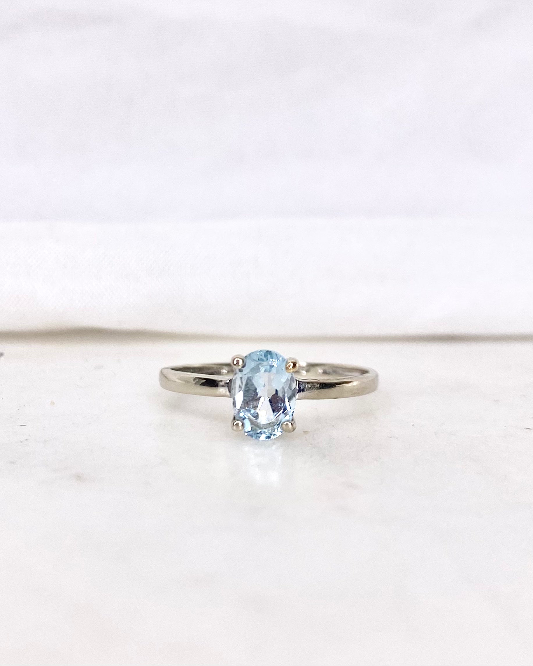 Bague Aigue-Marine 0.65 carat “Shauna”