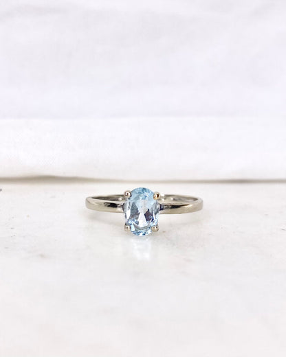 Bague Aigue-Marine 0.65 carat “Shauna”