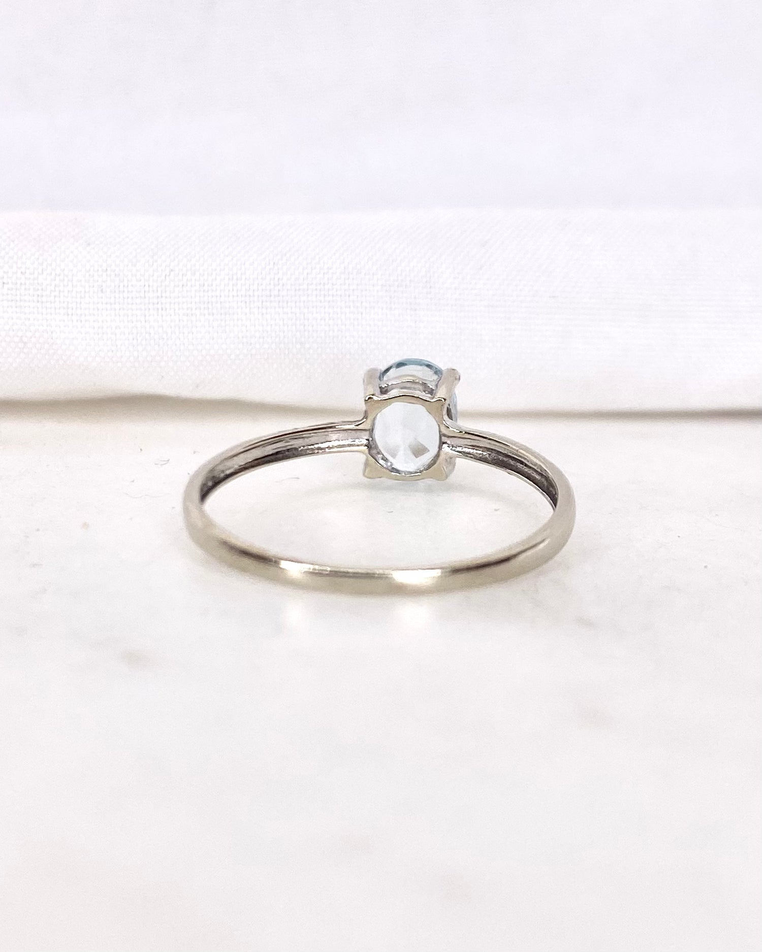 Bague Aigue-Marine 0.65 carat “Shauna”