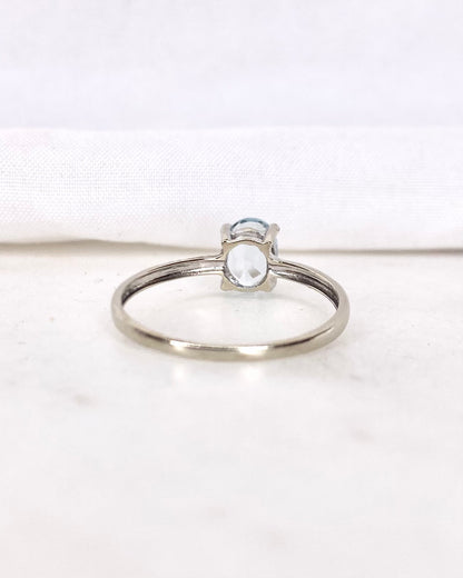 Bague Aigue-Marine 0.65 carat “Shauna”