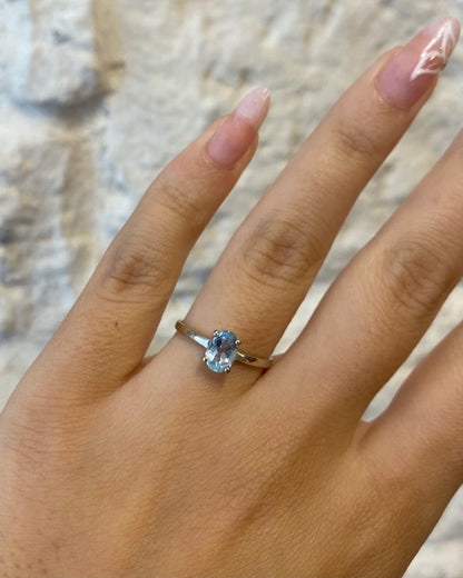 Bague Aigue-Marine 0.65 carat “Shauna”