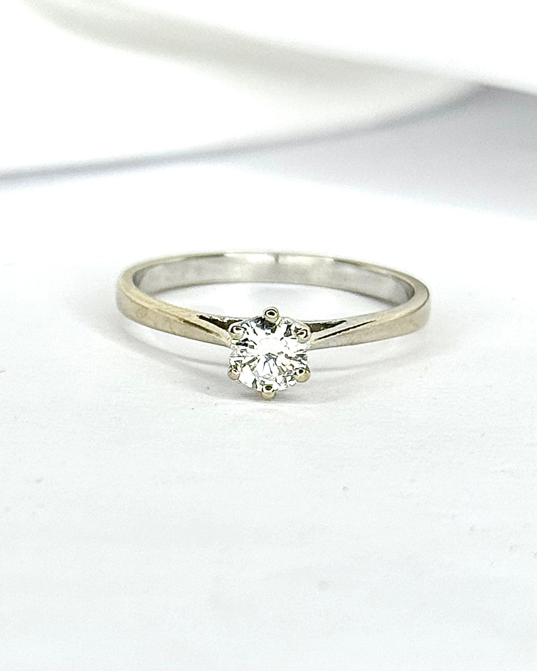 Bague Solitaire Diamant 0.35 carat "Joelle"
