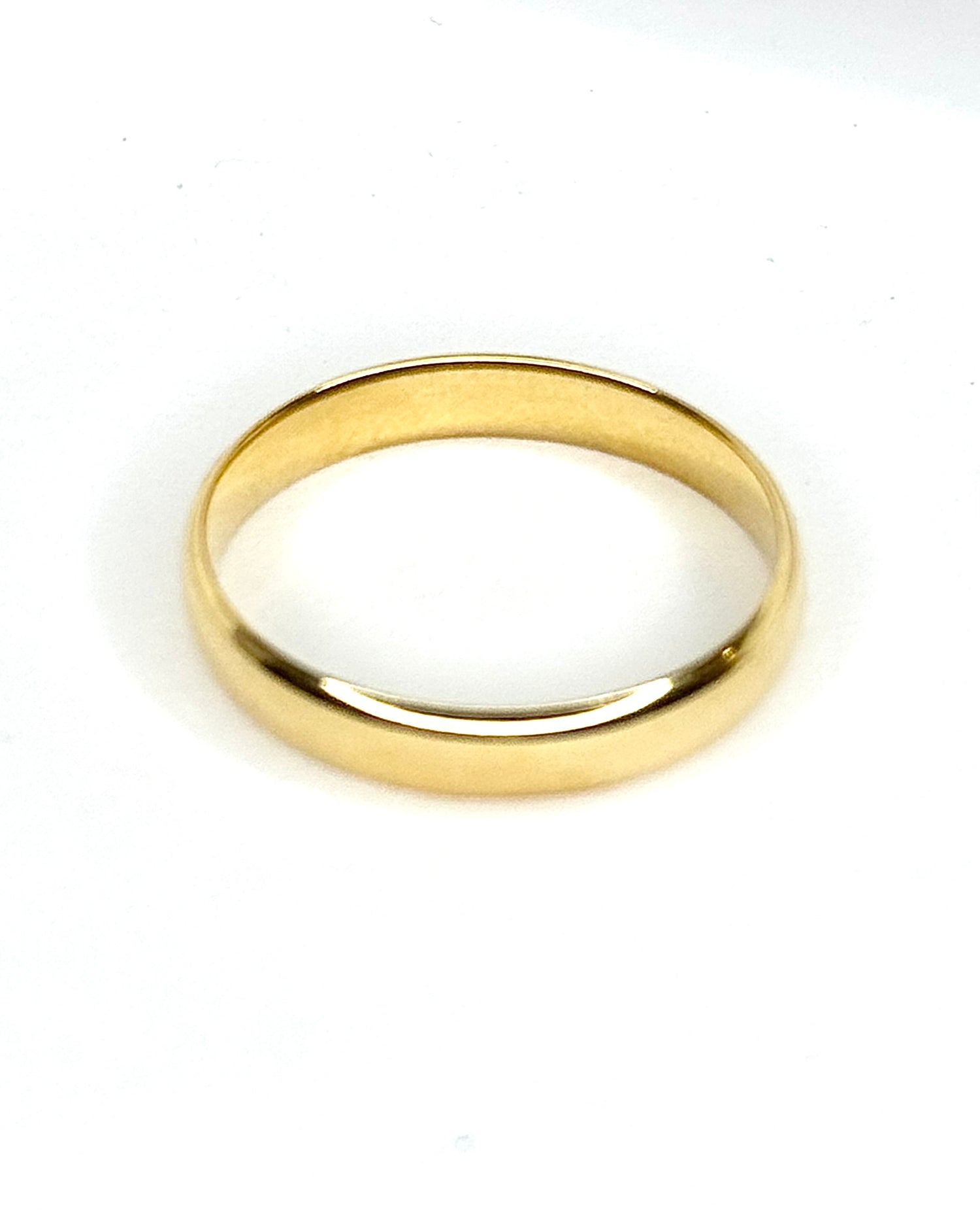 18-carat Yellow Gold Wedding Band 3.7 mm "Bérénice"