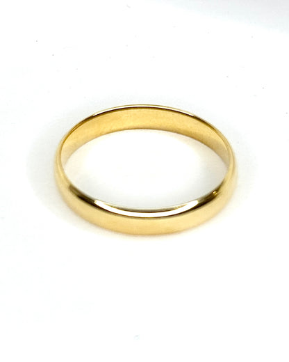 18-carat Yellow Gold Wedding Band 3.7 mm "Bérénice"
