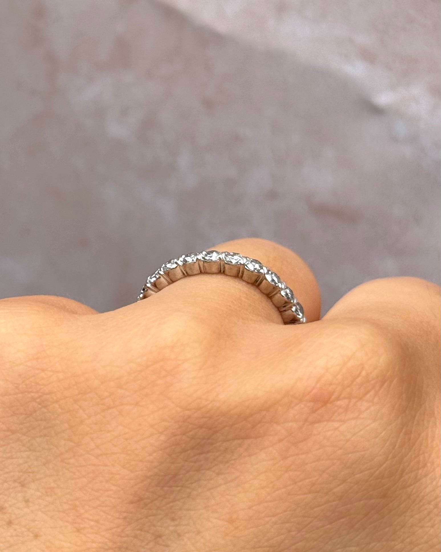 0.65 Carat 2.5 mm Diamond Half-Alliance "Mia"