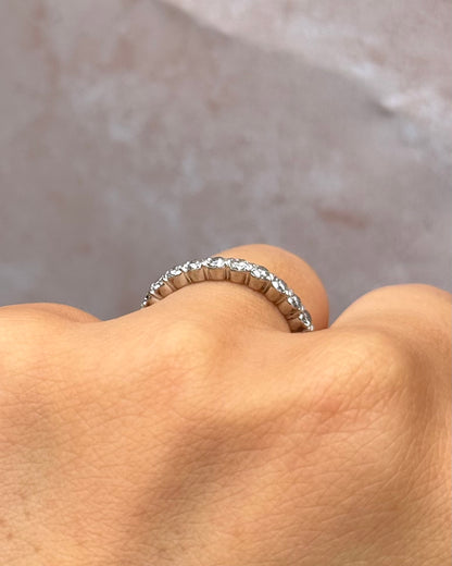 0.65 Carat 2.5 mm Diamond Half-Alliance "Mia"