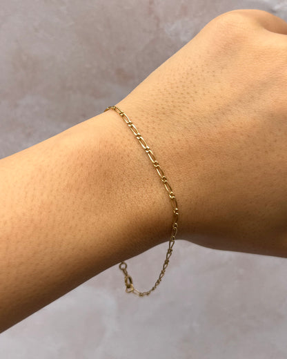 18-Carat Yellow Gold Bracelet "Dina"