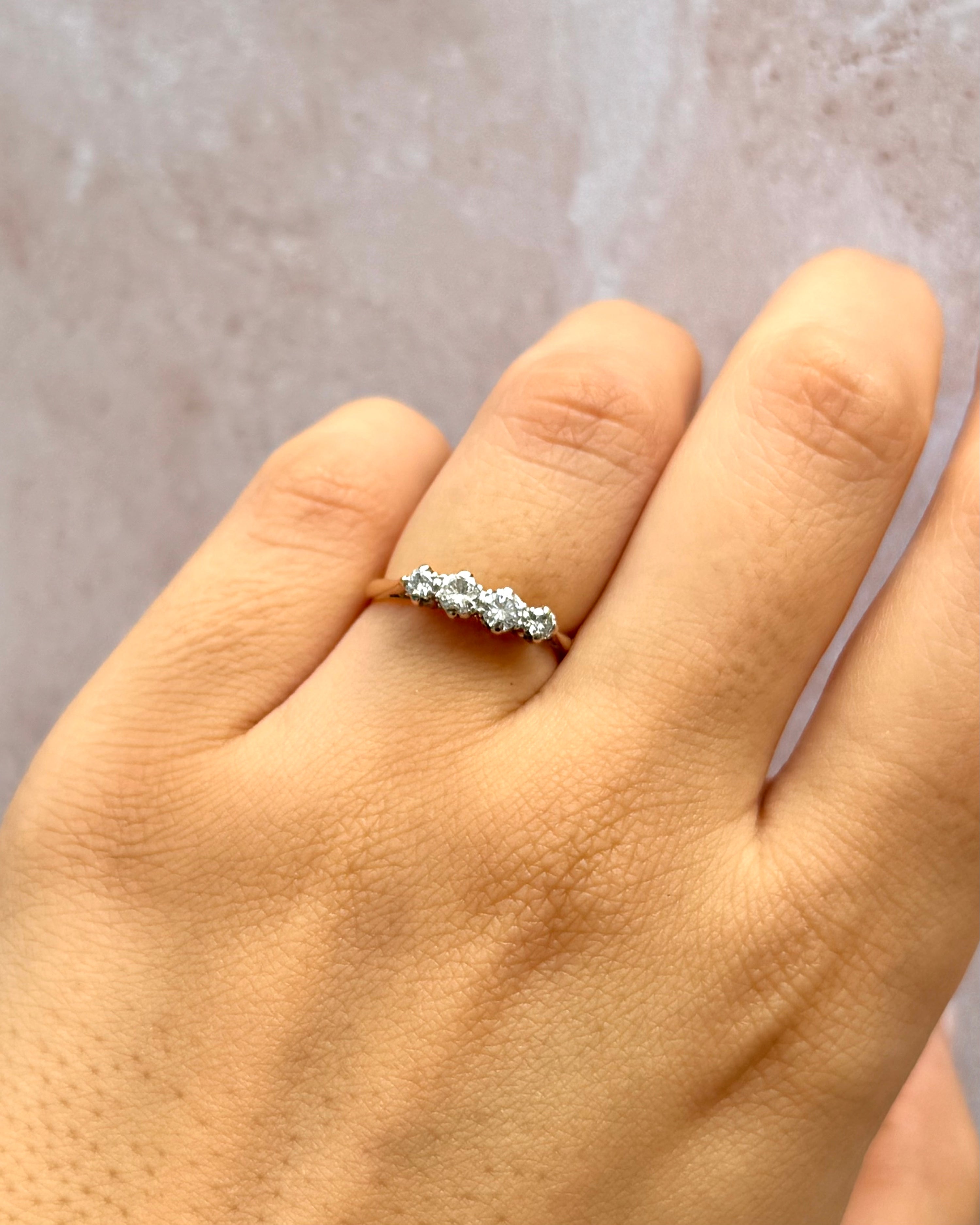 0.34 Carat Diamond River Ring "Brianna"